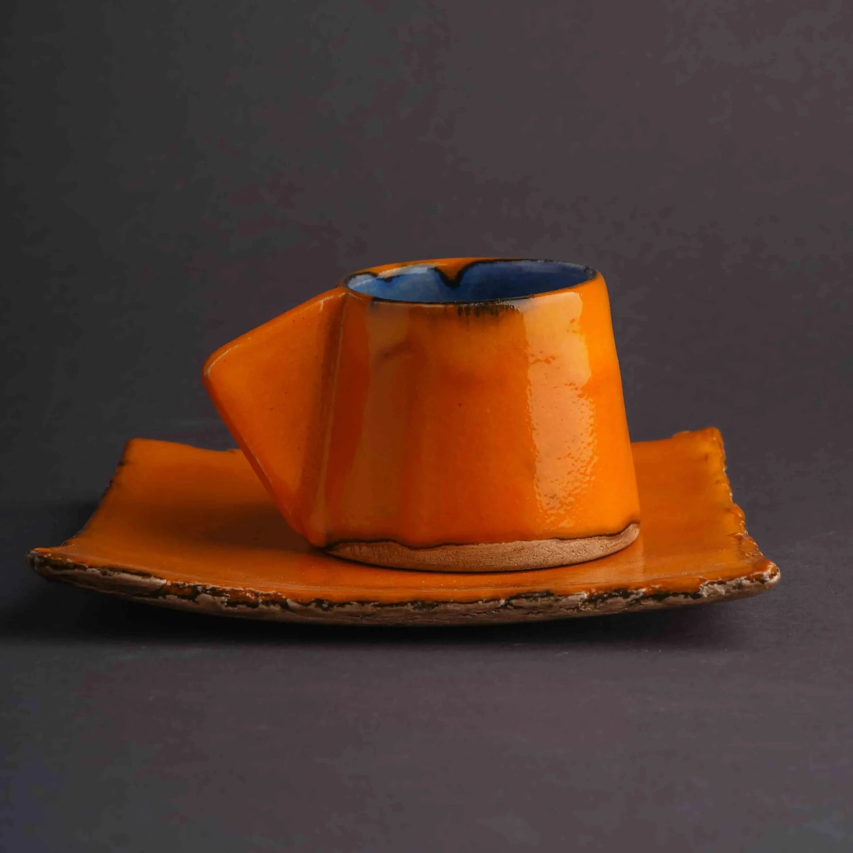 Кавовий набір чашка та блюдце