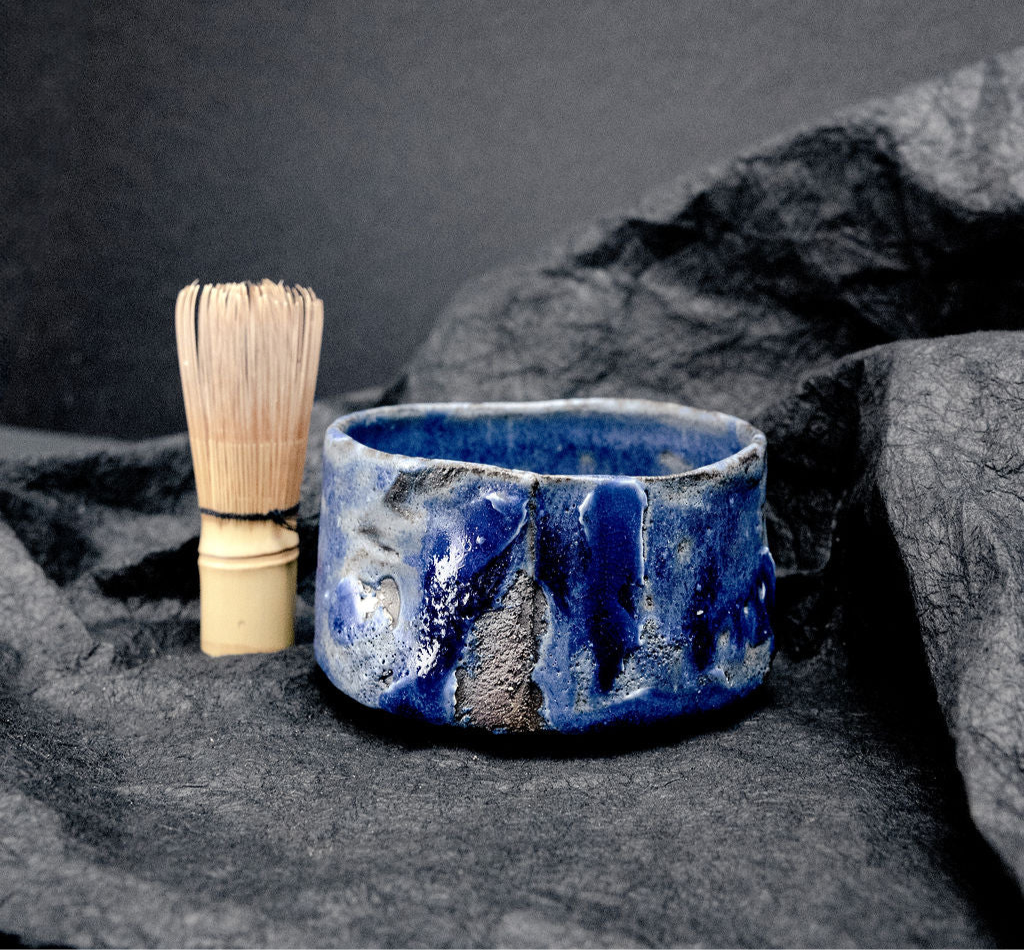 Chawan blue