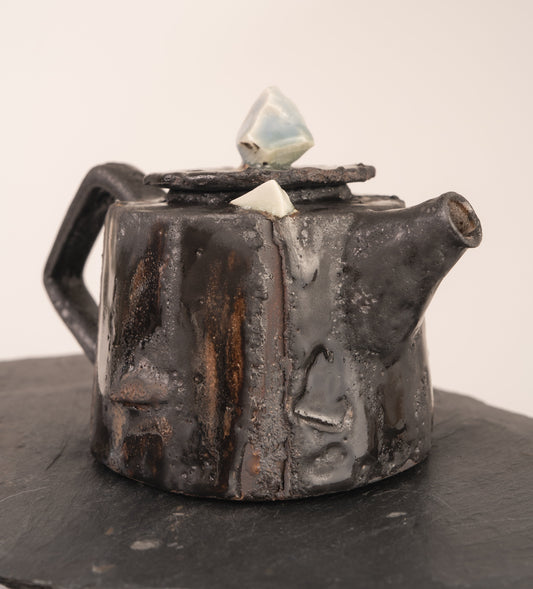 Ice peak tea pot black