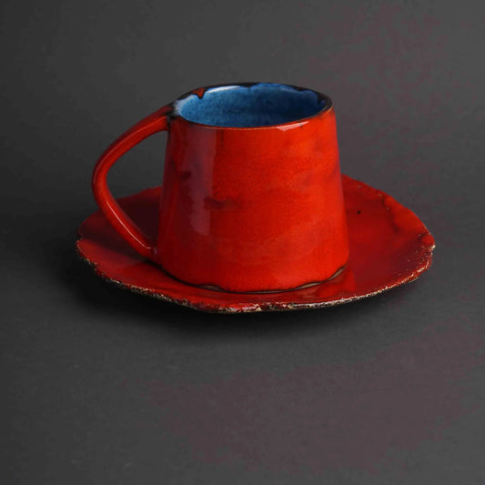 Set of cup and plate